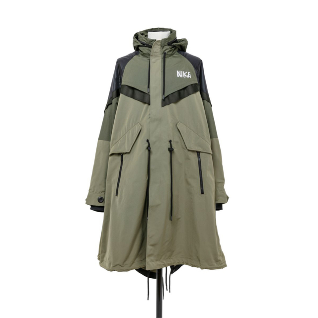 NIKE - ナイキ サカイ トレンチコート カーキ サイズXL NIKE sacai の