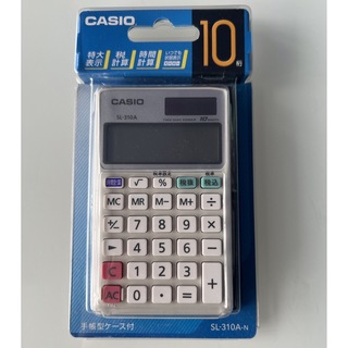 カシオ(CASIO)のカシオ 電卓SL-310A-N(その他)