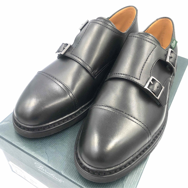 大人気の Paraboot - 【レア】パラブーツ POEポー UK5.5ブラック
