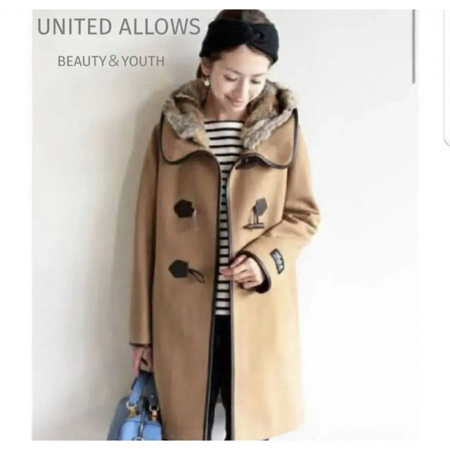 美品　レディースコート　Beauty \u0026 Youth united arrows