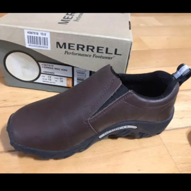 MERRELL(メレル)の【新品】MERRELL JUNGLE MOC 19cm キッズ/ベビー/マタニティのキッズ靴/シューズ(15cm~)(フォーマルシューズ)の商品写真
