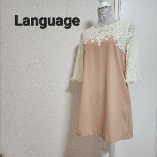 ランゲージ(Language)のミニドレス チュニック ワンピース(ミニドレス)