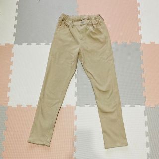 ユニクロ(UNIQLO)のUNIQLO キッズ　ヒートテックパンツ　150  ベージュ(パンツ/スパッツ)