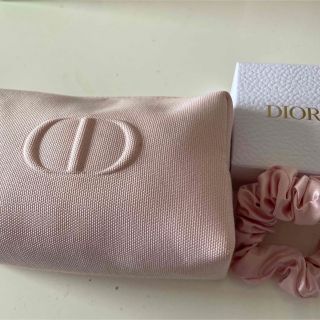 ディオール(Dior)のディオール　ノベルティ　ポーチのみ販売(ヘアゴム/シュシュ)