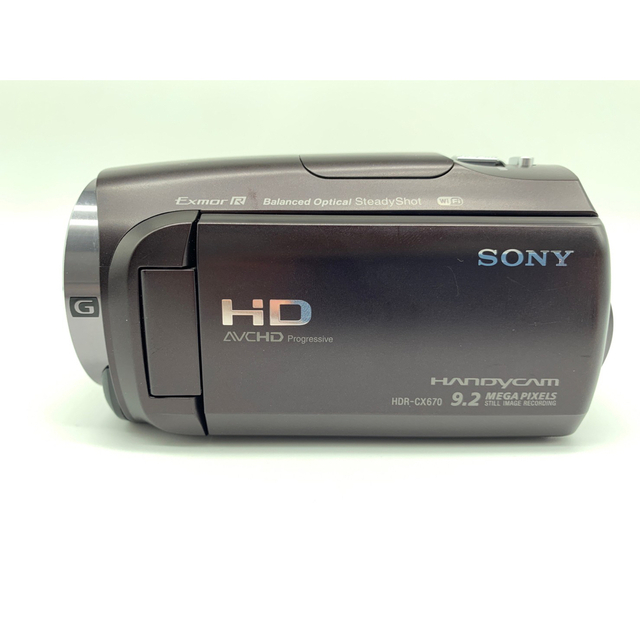 SONY(ソニー)の【SONY】HDR-CX670 ビデオカメラ ソニー スマホ/家電/カメラのカメラ(ビデオカメラ)の商品写真