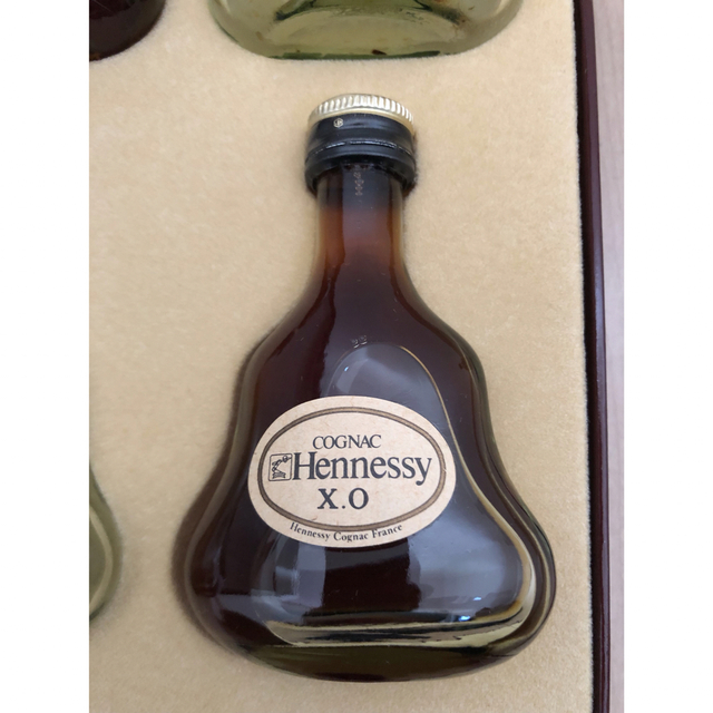 ヘネシー レミーマルタン XO Hennessy Remyミニボトル 4本セット