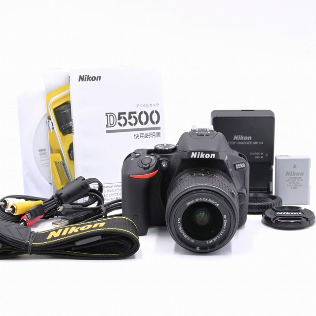 Nikon - Nikon D5500 18-55 VR II レンズキット ブラックの通販 by ...