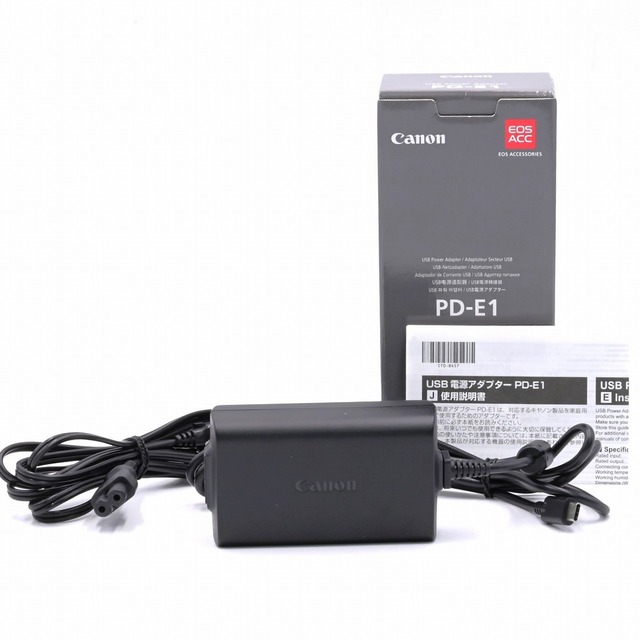 CANON USB電源アダプター PD-E1
