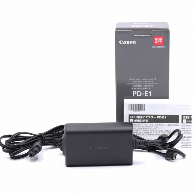 CANON USB電源アダプター PD-E1 propar.com.ar