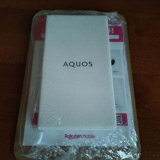 アクオス(AQUOS)の【新品未開封】SHARP AQUOS sense6s ブラック SIMフリー(スマートフォン本体)