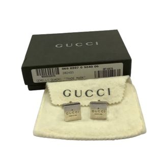 グッチ(Gucci)の♪♪GUCCI グッチ メンズ スクエアカフス SILVER925(カフリンクス)