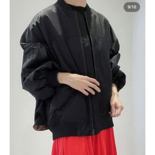 イシカワラボ バックフリルブルゾン