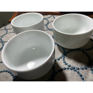 ムジルシリョウヒン(MUJI (無印良品))の未使用☆無印　白磁煎茶碗 3個セット(食器)