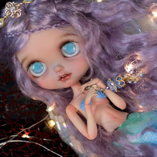 カスタムブライス 人気作家様 小麦肌の人魚姫 日焼け モカ タン フルセット カスタムブライス 人気作家様 小麦肌の人魚姫 日焼け モカ タン フルセット
