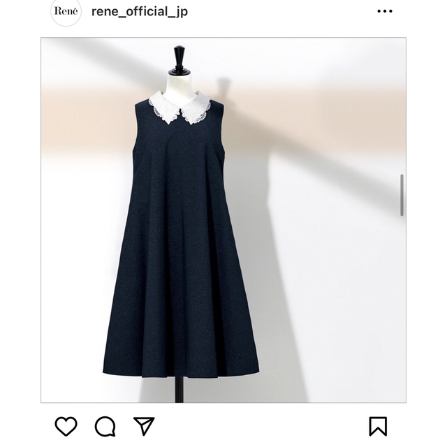 René - ルネ ワンピース38→34の通販 by アリス's shop|ルネならラクマ