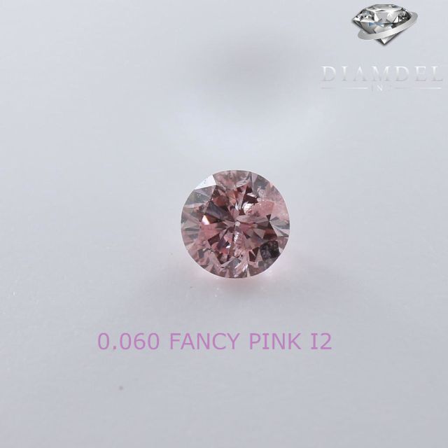 ピンクダイヤモンドルース/ F.PINK/ 0.060 ct.