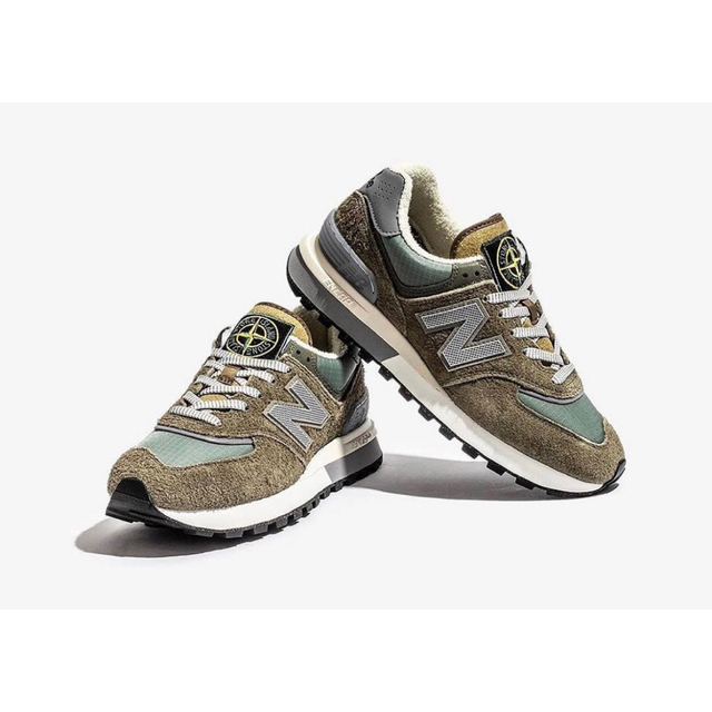 New Balance(ニューバランス)のStone Island New Balance 574Legacy 285cm メンズの靴/シューズ(スニーカー)の商品写真