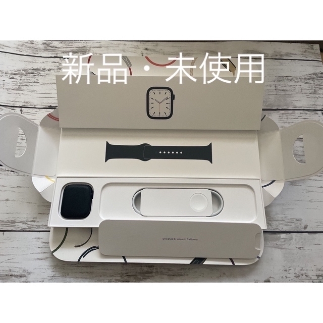 有電子マネー決済APPLE WATCH 7 GPSモデル MNAL MKN53J/A 45mm