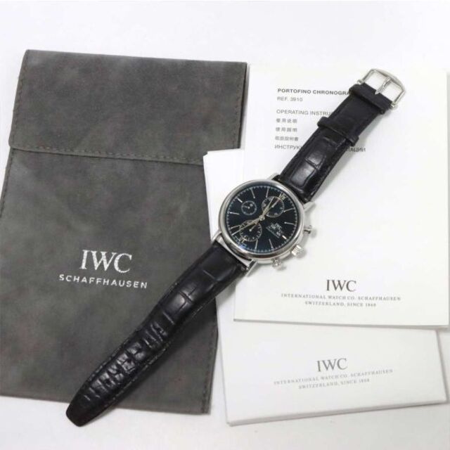 IWC(インターナショナルウォッチカンパニー)のIWC ポートフィノ クロノグラフ IW391002 メンズ 腕時計 デイデイト 自動巻き インターナショナル ウォッチ カンパニー Portofino VLP 90182400 メンズの時計(腕時計(アナログ))の商品写真