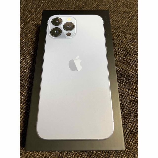 高価値セリー iPhone13pro max 128GB SIMフリー シエラブルー