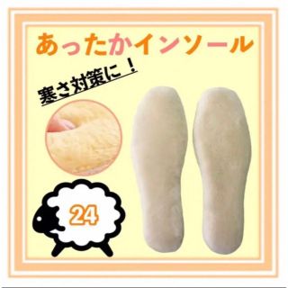 ふわふわ！もこもこインソール23cm(その他)