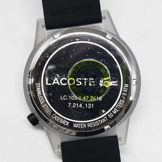 LACOSTE(ラコステ)の未使用 LACOSTE ラコステ 2010937 時計 クォーツ 腕時計  メンズの時計(腕時計(アナログ))の商品写真