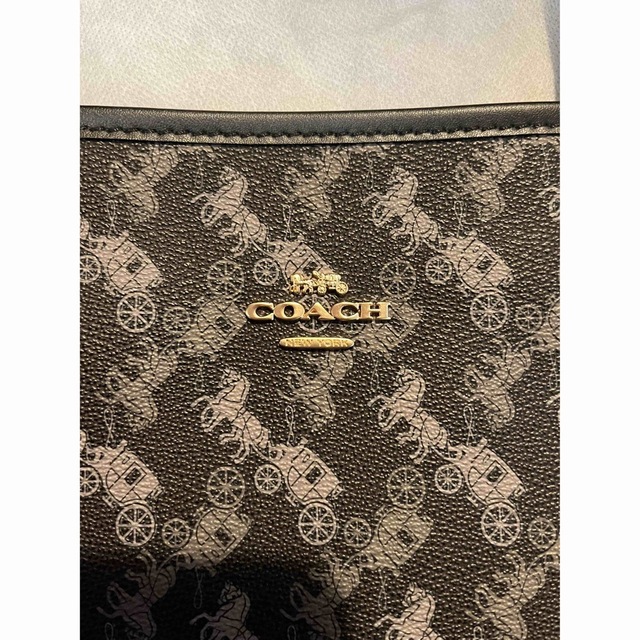 COACH(コーチ)の【美品】リバーシブル　シティトート　ホースアンドキャリッジ レディースのバッグ(トートバッグ)の商品写真