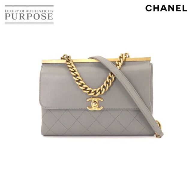 愛用 ゴールド グレー レザー バッグ ショルダー ハンド チェーン 2way マトラッセ CHANEL シャネル - CHANEL 金具 90177983 VLP ショルダーバッグ 愛用 ゴールド グレー レザー バッグ ショルダー ハンド チェーン 2way マトラッセ CHANEL シャネル - CHANEL 金具 90177983 VLP ショルダーバッグ