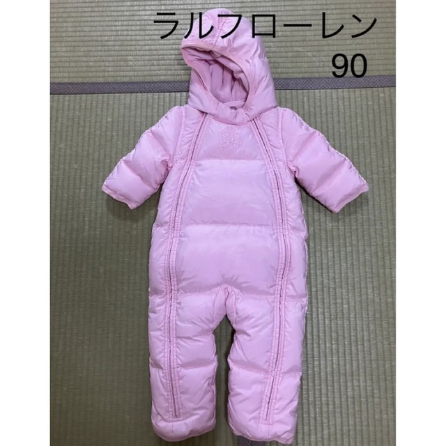 美品 ラルフローレン ジャンプスーツ 90 カバーオール コート 24M