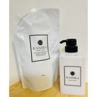 カミカ(KAMIKA)のKAMIKA オールインワンクリームシャンプー　空ボトル　詰替(シャンプー)