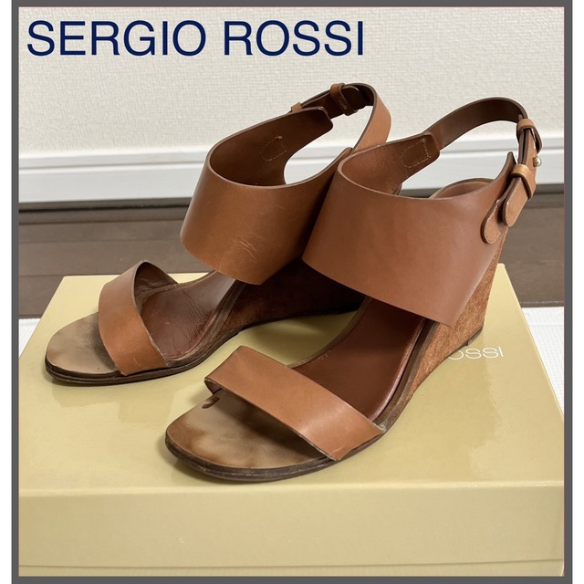 【Sergio Rossi】ウェッジサンダル