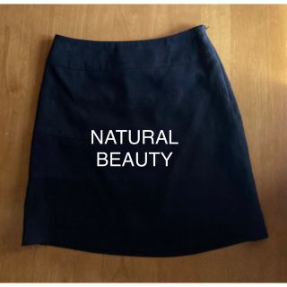 ナチュラルビューティー(NATURAL BEAUTY)のナチュラルビューティー黒スカート(ミニスカート)