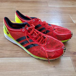 アディダス(adidas)の【新品】アディダス　レーシングシューズ　アディゼロ　タクミ　戦　陸上　ランニング(陸上競技)