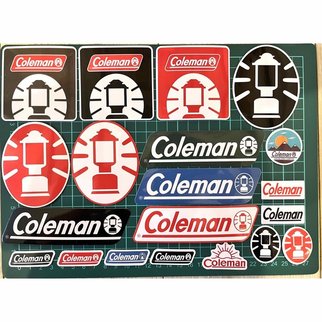 Coleman(コールマン)のコールマン　アウトドア　キャンプ　防水ステッカー40枚 スポーツ/アウトドアのアウトドア(その他)の商品写真