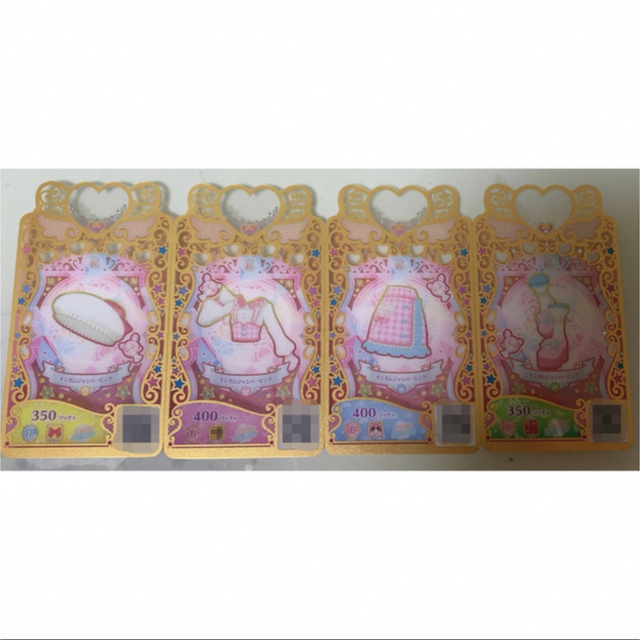 T-ARTS(タカラトミーアーツ)のプリマジ　ギンガムジャンパーピンク一式 エンタメ/ホビーのアニメグッズ(カード)の商品写真
