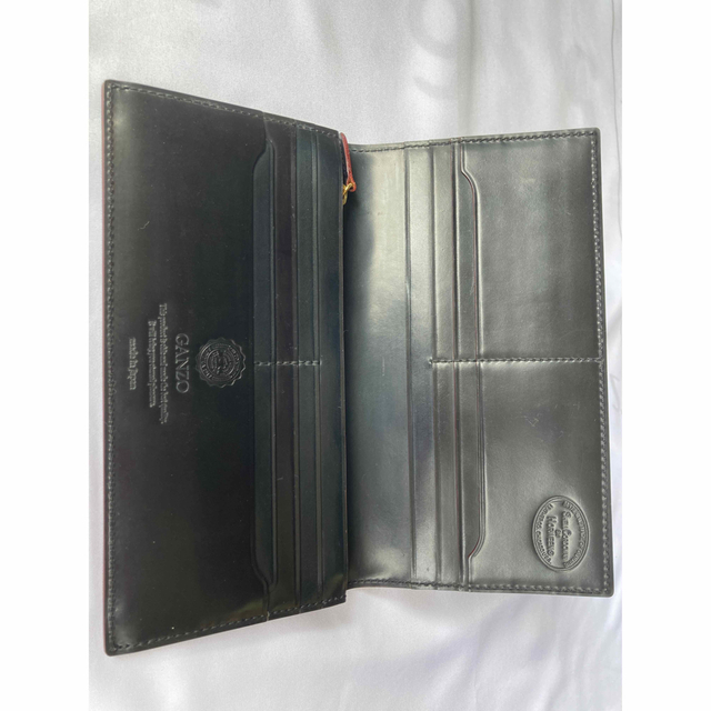 日本限定モデル】 GANZO - GANZOシェルコードバンBOX小銭入れ付き長