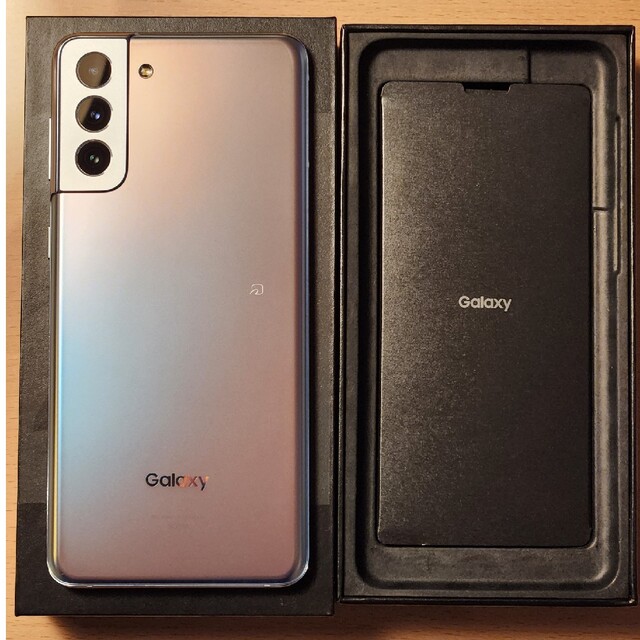 Galaxy(ギャラクシー)のGalaxy S21+ 5G ファントムシルバー 256 G　ジャンク au スマホ/家電/カメラのスマートフォン/携帯電話(スマートフォン本体)の商品写真