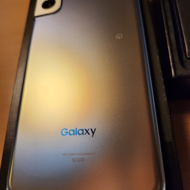 Galaxy(ギャラクシー)のGalaxy S21+ 5G ファントムシルバー 256 G　ジャンク au スマホ/家電/カメラのスマートフォン/携帯電話(スマートフォン本体)の商品写真