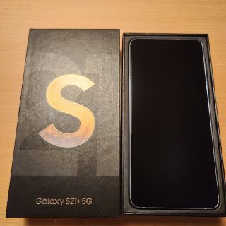 ギャラクシー(Galaxy)のGalaxy S21+ 5G ファントムシルバー 256 G　ジャンク au(スマートフォン本体)