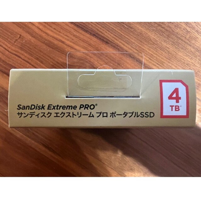 新品未開封！SanDisk Extreme PRO ポータブルSSD 4TBの通販 by マーク