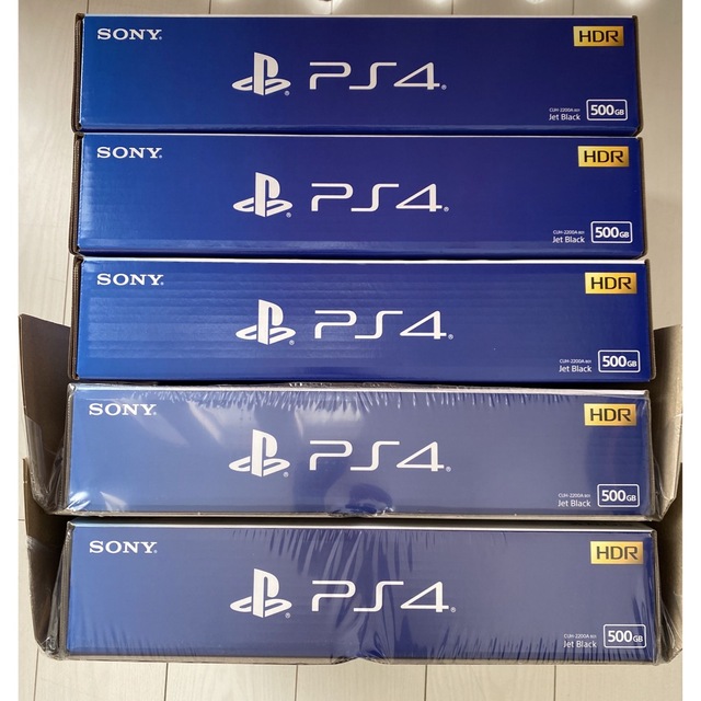 SONY PlayStation4  CUH-2200AB01 5台ブラック系重量