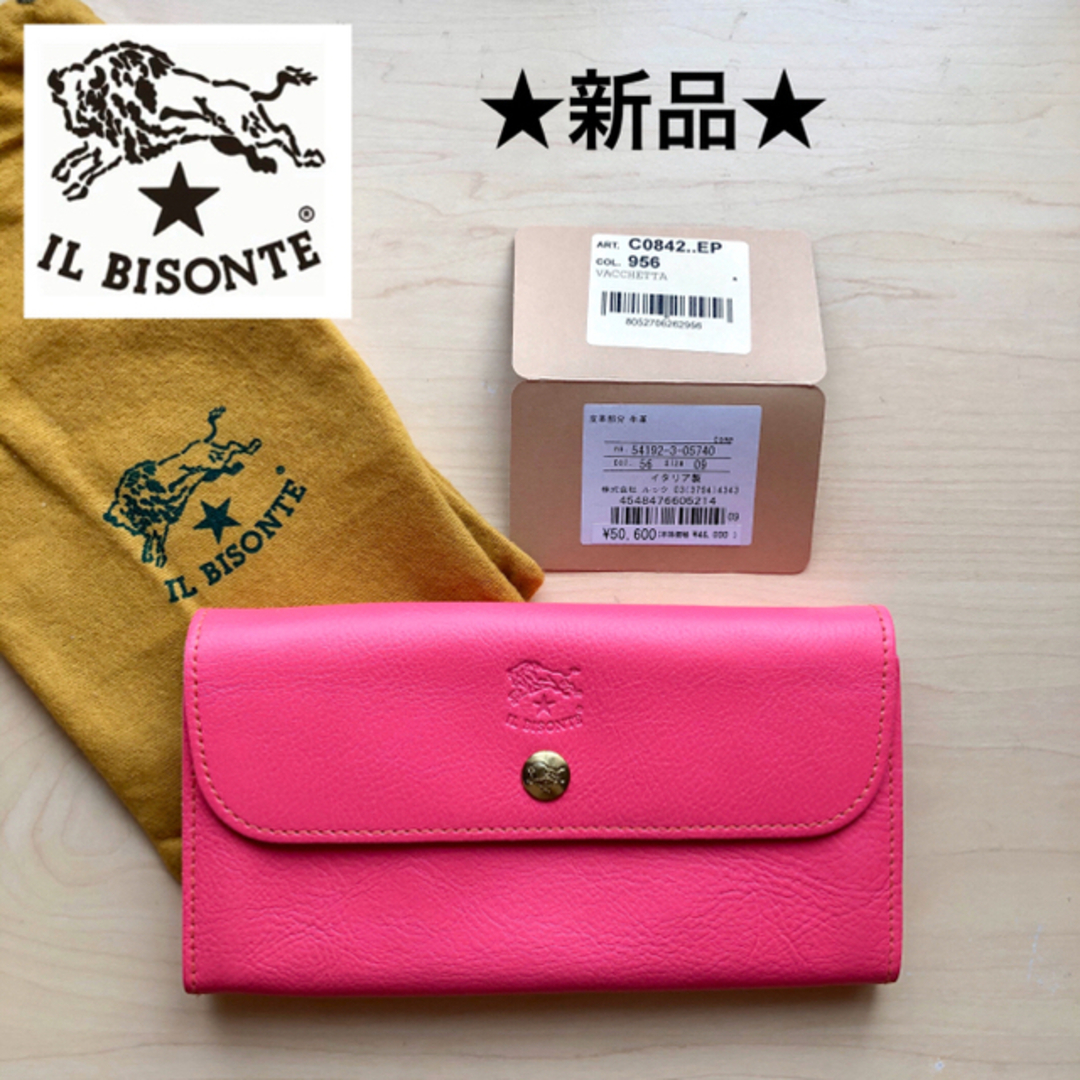 IL BISONTE - ☆新品☆イルビゾンテ ロングウォレット 長財布 牛革