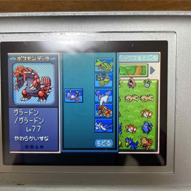 家庭用ゲームソフトポケモンソフト　エメラルド×3 ルビー×1 サファイア×1