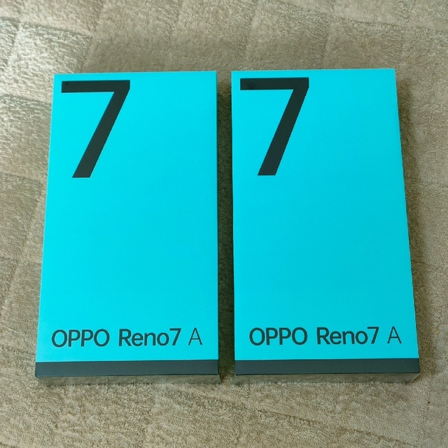 人気が高い OPPO スターリーブラック2台セット Ymobile版 A Reno7 OPPO スマートフォン本体