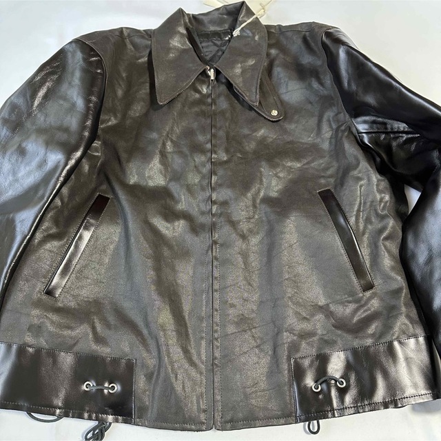 福袋セール】 Our legacy REVERSIBLE VARSITY JACKET 46 レザー