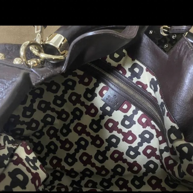 Gucci(グッチ)のグッチ　シマ　バンブー　フリンジ　2wayバッグ レディースのバッグ(ショルダーバッグ)の商品写真