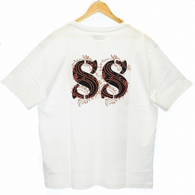 GUESS(ゲス)のゲス GUESS 19 GUESSx88RISING Tシャツ 半袖 M 白 紫 メンズのトップス(Tシャツ/カットソー(半袖/袖なし))の商品写真