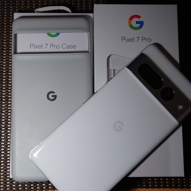 Begin掲載 【ケース付美品】 Google Pixel 7 Pro SIMフリー