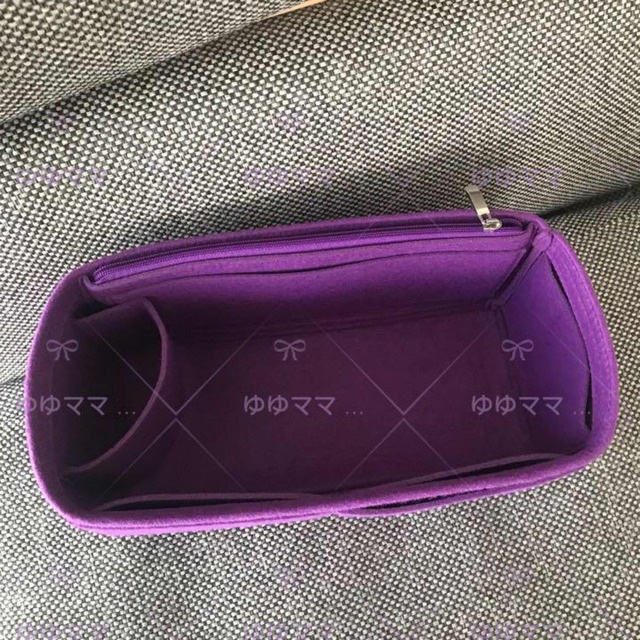 新品バッグインバッグガーデンパーティーPM用インナーバッグ 紫系アネモネ 色 1