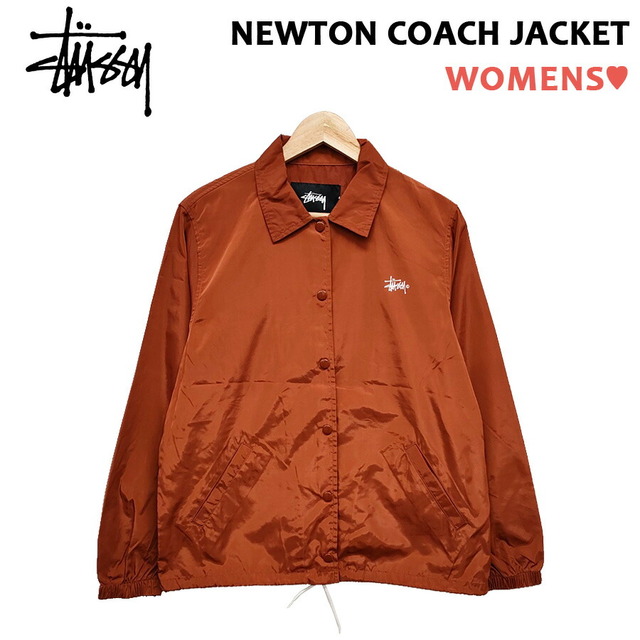 stussy women コーチジャケット